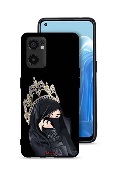 Tolwak غطاء حماية لهاتف Oppo Reno7 SE 5G بتصميم فتاة الملكة