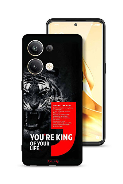 Tolwak غطاء حماية لهاتف Oppo Reno9 Pro Plus 5G أنت ملك حياتك