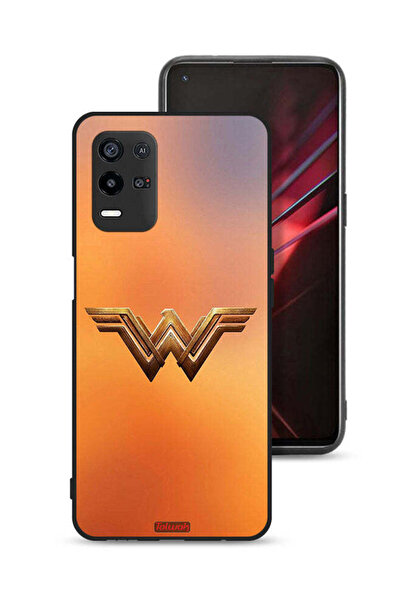 Tolwak غطاء حماية Oppo K9x بشعار Wonder Women