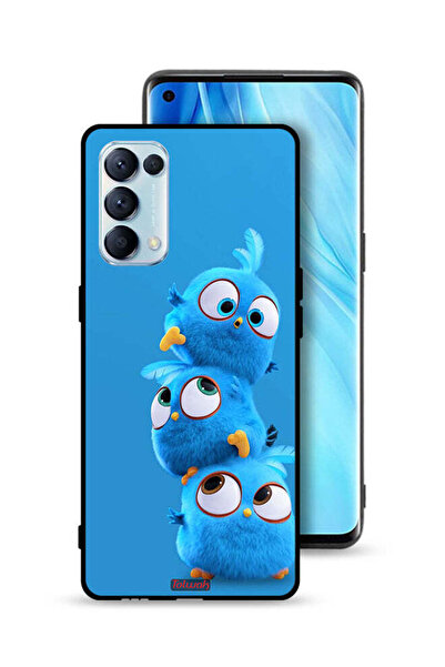 Tolwak غطاء حماية لهاتف Oppo Reno5 Pro 5G بنقشة طيور لطيفة