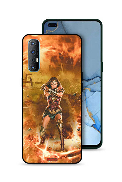 Tolwak غطاء حماية لهاتف Oppo Reno3 Pro 4G - Wonder Women