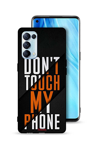 Tolwak Oppo Reno5 Pro 5G Protective Case Cover Do Not Touch My Phone