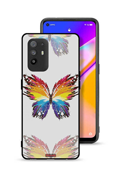 Tolwak غطاء حماية لهاتف Oppo F19 Pro Plus 5G بخلفية بسيطة وفن رقمي وبساطة الف...