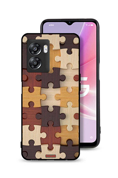 Tolwak غطاء حماية لجهاز OnePlus Nord N300 بنمط خشبي