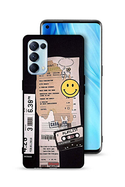 Tolwak غطاء حماية لهاتف Oppo Reno5 Pro 5G مع ملصق قائمة تشغيل