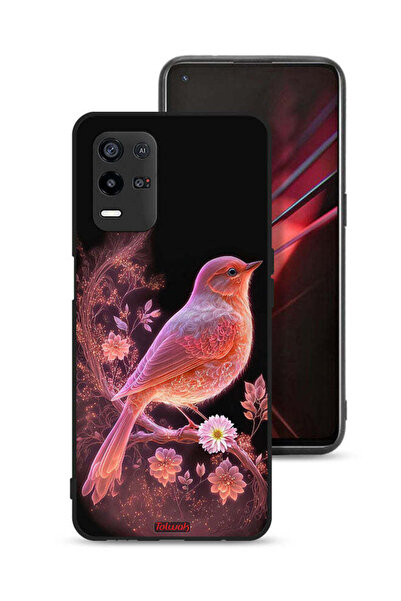 Tolwak غطاء حماية لهاتف Oppo K9x بتصميم طائر لطيف