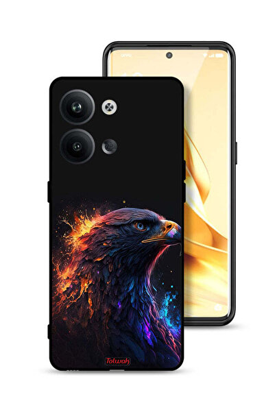 Tolwak غطاء حماية لهاتف Oppo Reno9 Pro 5G بنقشة النسر