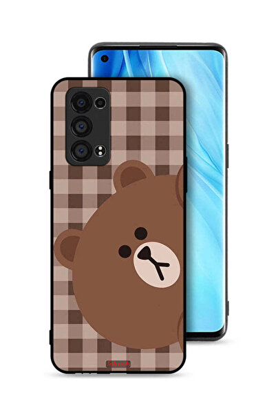Tolwak غطاء حماية لهاتف Oppo Reno6 Pro Plus 5G بتصميم دب تيدي