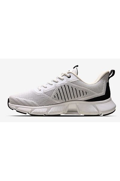 Lescon White Meru Flex Men's Sports Shoes