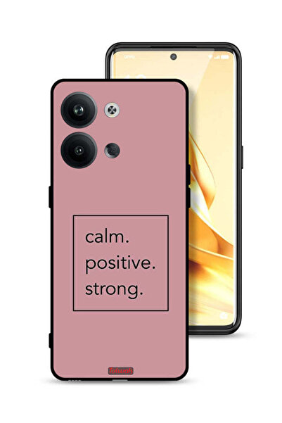 Tolwak غطاء حماية لهاتف Oppo Reno9 Pro 5G - هادئ، إيجابي، قوي