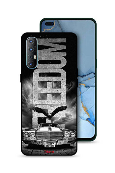 Tolwak Oppo Reno3 Pro 4G Protective Case Cover Freedom Art