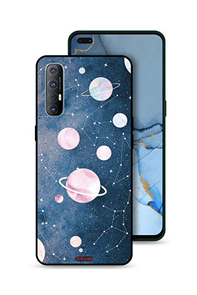 Tolwak Oppo Reno3 Pro 4G Protective Case Cover Space Art