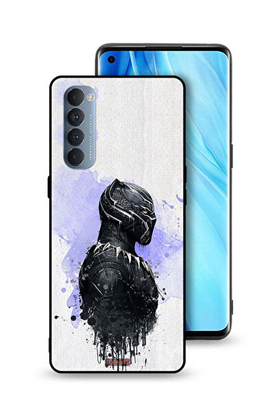 Tolwak غطاء حماية لهاتف Oppo Reno4 Pro 4G - النمر الأسود