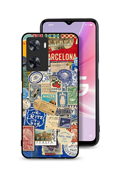 Tolwak ملصقات غطاء حماية لهاتف Oppo A57s لمدن مختلفة