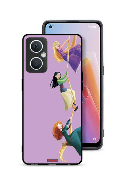 Tolwak غطاء حماية لهاتف Oppo A96 5G (الصين) بتصميم فن تسلق الفتيات