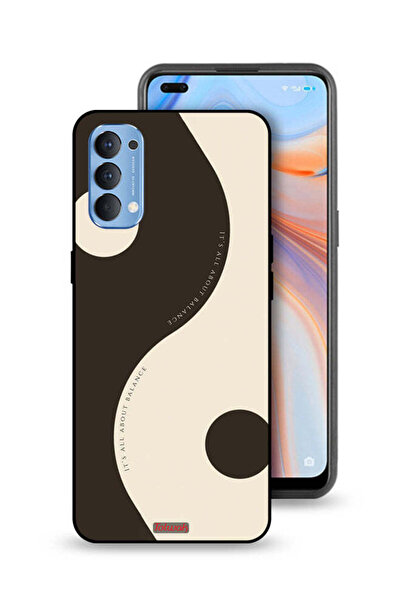 Tolwak غطاء حماية لهاتف Oppo Reno4 4G - التوازن هو كل شيء