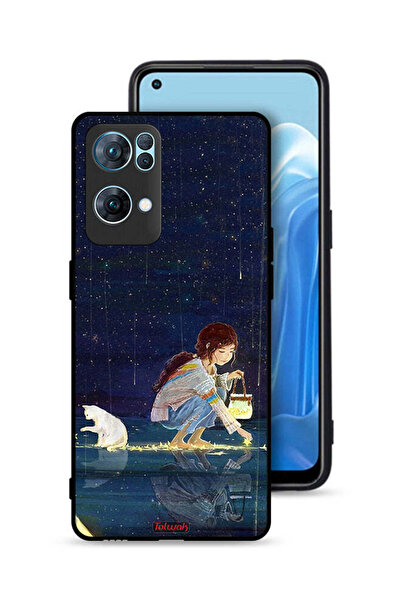 Tolwak غطاء حماية لهاتف Oppo Reno7 Pro 5G برسومات نجوم التجميع