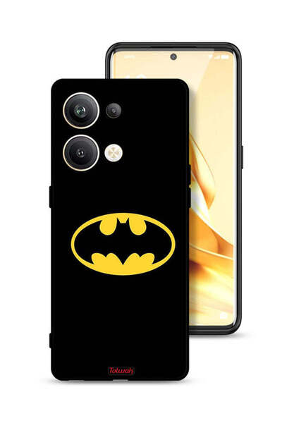 Tolwak غطاء حماية لهاتف Oppo Reno9 Pro Plus 5G بشعار باتمان