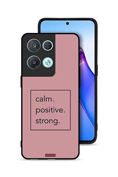 Tolwak غطاء حماية لهاتف Oppo Reno8 Pro 5G، هادئ وإيجابي وقوي