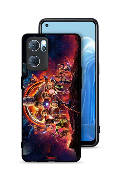 Tolwak غطاء حماية لهاتف Oppo Reno7 5G Avengers