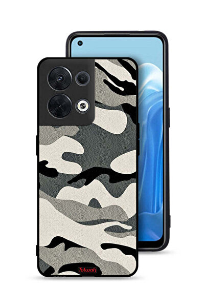 Tolwak غطاء حماية مموه لهاتف Oppo Reno8 5G