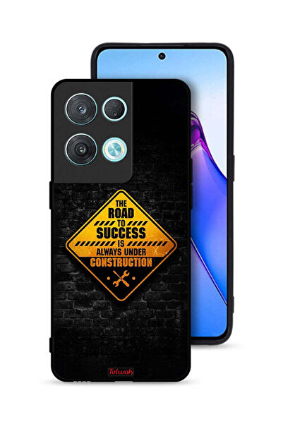Tolwak جراب حماية Oppo Reno8 Pro 5G الطريق إلى النجاح دائمًا قيد الإنشاء