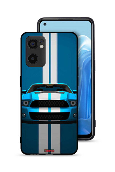 Tolwak Oppo Reno7 SE 5G Protective Case Cover Car Abstract Art