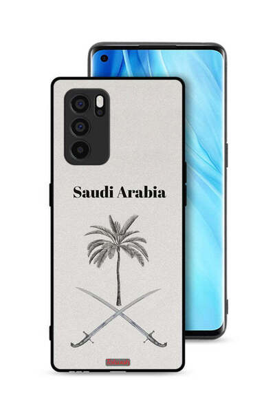 Tolwak غطاء حماية لهاتف أوبو رينو 6 برو 5G - لوحة فنية لعلامة المملكة العربية...