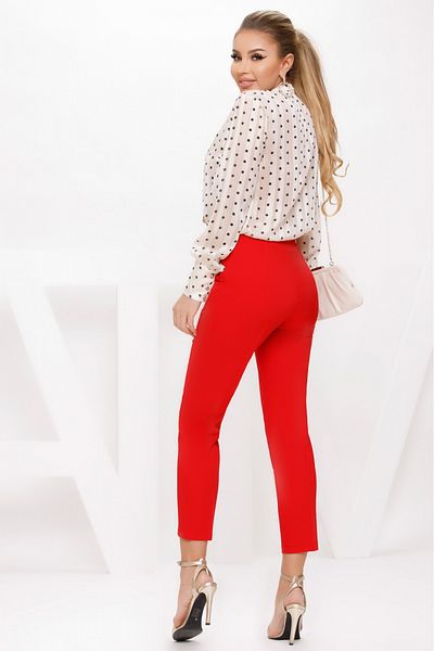 Atmosphere Fashion Red elegant trousers