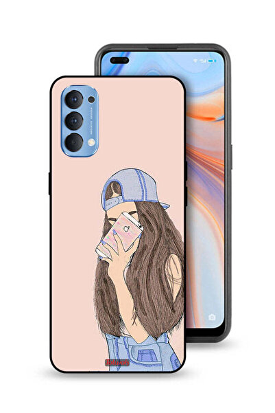 Tolwak غطاء حماية لهاتف Oppo Reno4 4G لالتقاط صور سيلفي