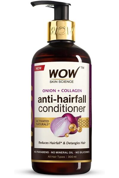 WOW Skin Science بلسم زيت بذور البصل الأحمر من واو سكين ساينس، 300 مل