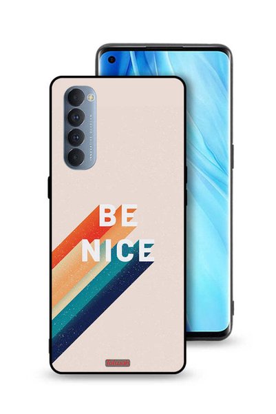 Tolwak Oppo Reno4 Pro 4G Protective Case Cover Be Nice