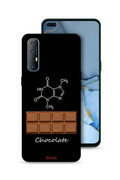 Tolwak غطاء حماية لهاتف Oppo Reno3 Pro 4G - لون شوكولاتة