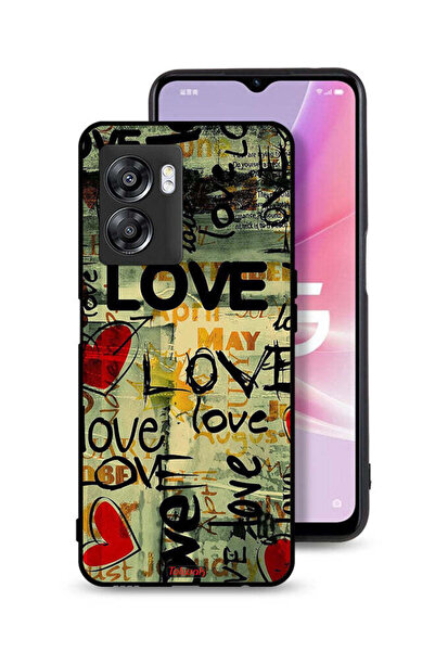 Tolwak غطاء حماية لهاتف OnePlus Nord N300 - علامات حب