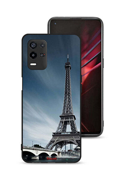 Tolwak غطاء حماية لهاتف Oppo K9x بتصميم برج إيفل