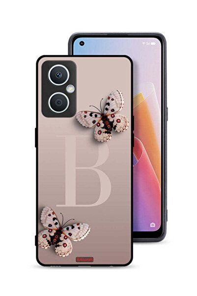 Tolwak غطاء حماية لهاتف Oppo A96 5G (الصين) بنقشة فراشات