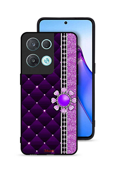 Tolwak غطاء حماية لهاتف Oppo Reno8 Pro 5G بقلوب لامعة