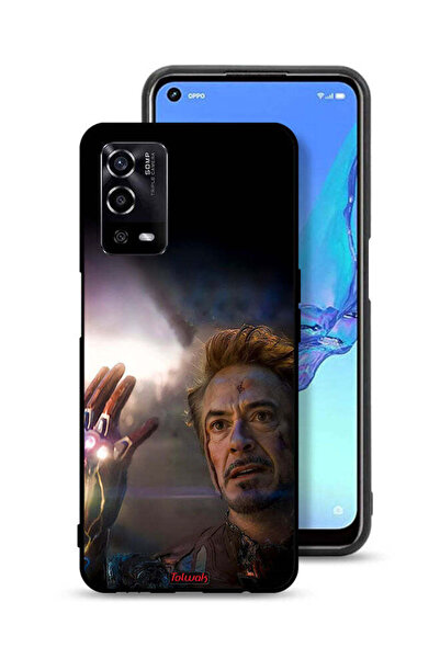 Tolwak غطاء حماية لهاتف Oppo A55 4G - أنا الرجل الحديدي