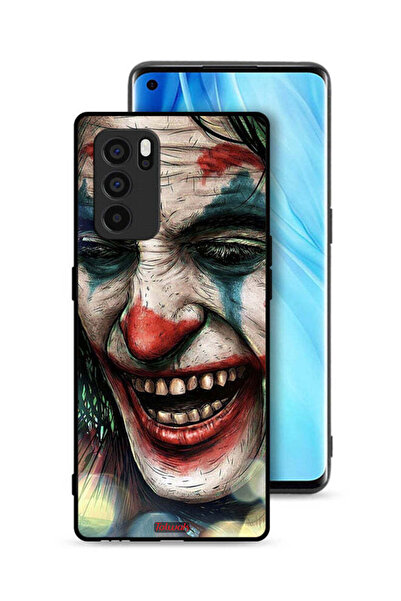 Tolwak غطاء حماية لهاتف Oppo Reno6 Pro 5G بتصميم وجه الجوكر الضاحك