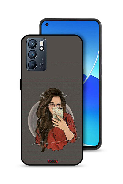 Tolwak غطاء حماية لهاتف Oppo Reno6 5G لالتقاط صور سيلفي