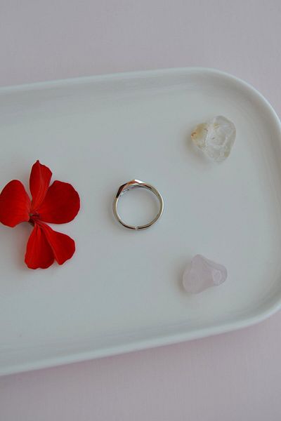 Sacce Scarves&Accessories North Star Quadrangle Model Pinky Ring