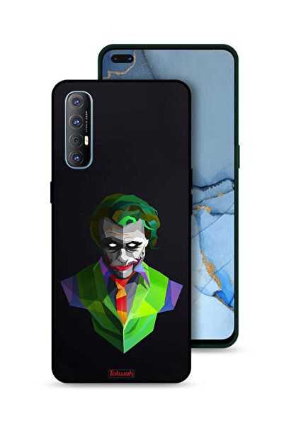 Tolwak غطاء حماية Oppo Reno3 Pro 4G برسومات الجوكر التجريدية