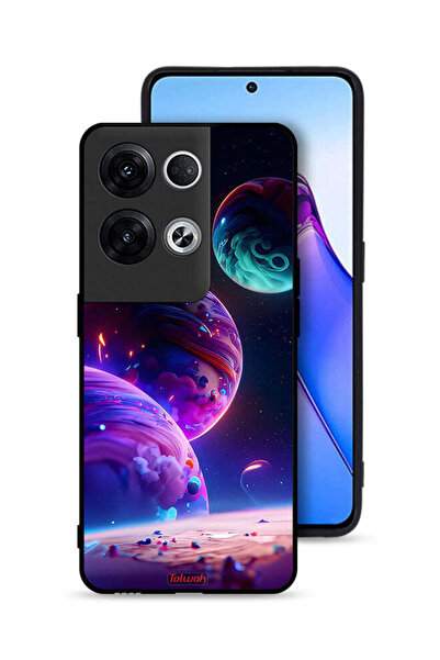 Tolwak غطاء حماية لهاتف Oppo Reno8 Pro Plus 5G بنقشة كوكبية