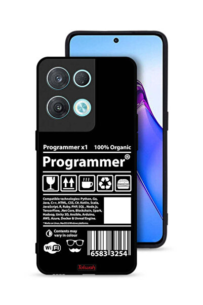 Tolwak غطاء حماية وملصق مبرمج لهاتف Oppo Reno8 Pro 5G