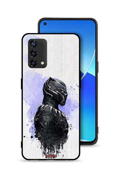 Tolwak غطاء حماية لهاتف Oppo A95 4G ​​- النمر الأسود