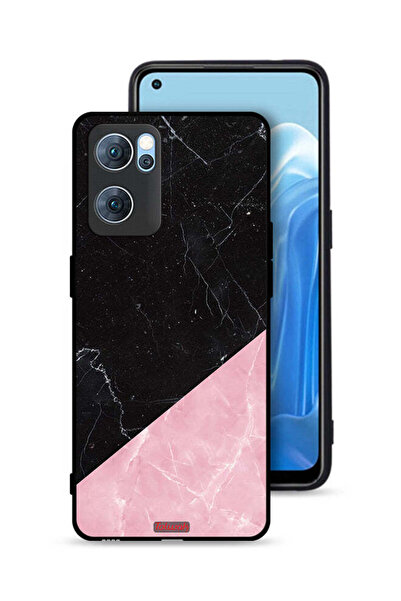 Tolwak غطاء حماية لهاتف Oppo Reno7 5G بنمط رخامي