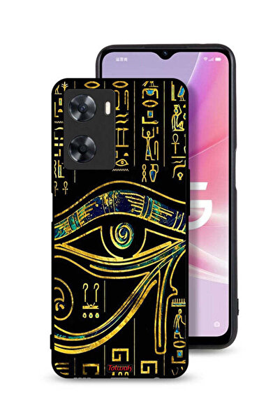 Tolwak غطاء حماية لهاتف Oppo A77s مع رسمة عين