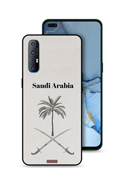 Tolwak غطاء حماية لهاتف Oppo Reno3 Pro 4G - لوحة فنية لعلامة المملكة العربية ...