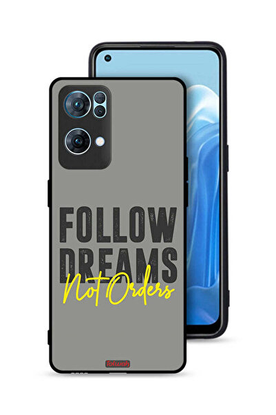 Tolwak غطاء حماية لهاتف Oppo Reno7 Pro 5G اتبع الأحلام وليس الأوامر