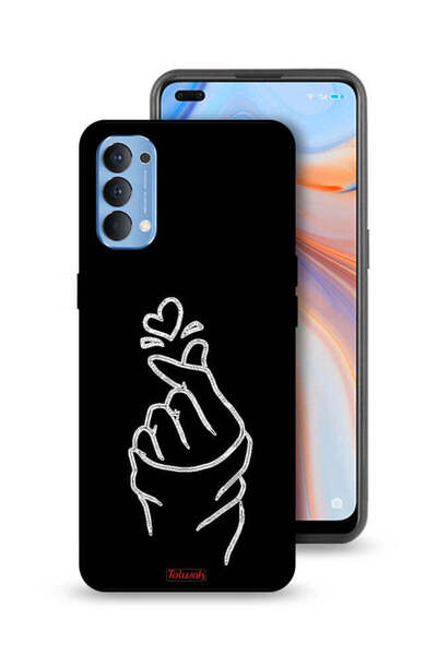 Tolwak غطاء حماية لهاتف Oppo Reno4 4G - Snap Love